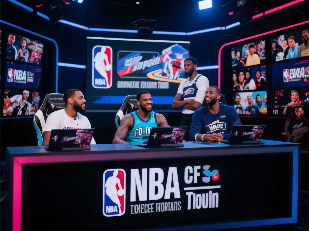 NBA球星跨界亮相电竞直播间引发热议 NBA球星跨界亮相电竞直播间引发热议